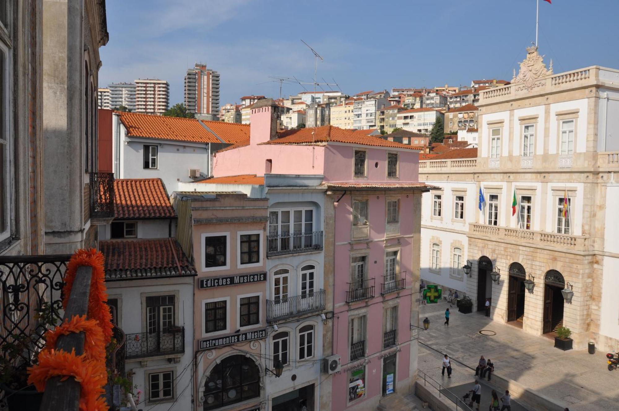 Hotel Pensao Santa Cruz Coimbra Exterior foto